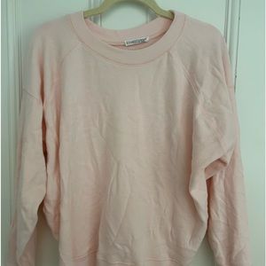 Entireworld sweatshirt, baby pink/salmon color